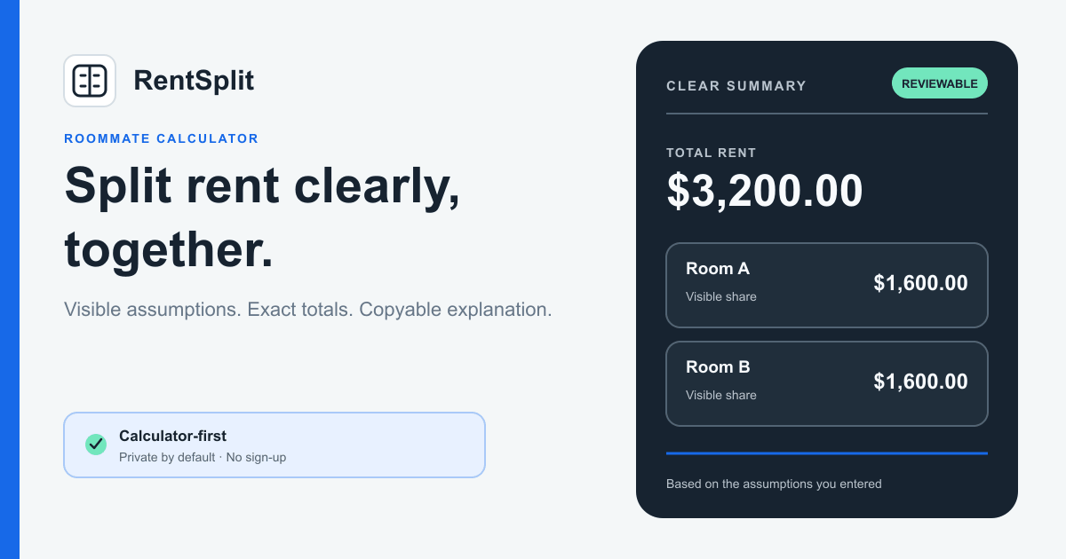 RentSplit screenshot 1